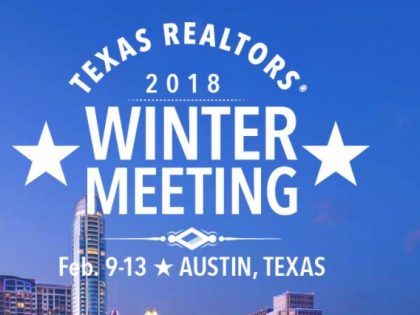 Brent Huddleston Speaks to Texas Association of Realtors Winter Meeting